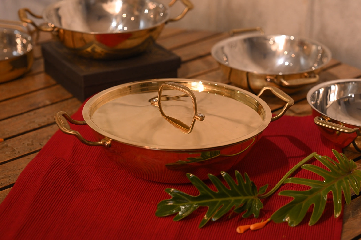 Brass kadai