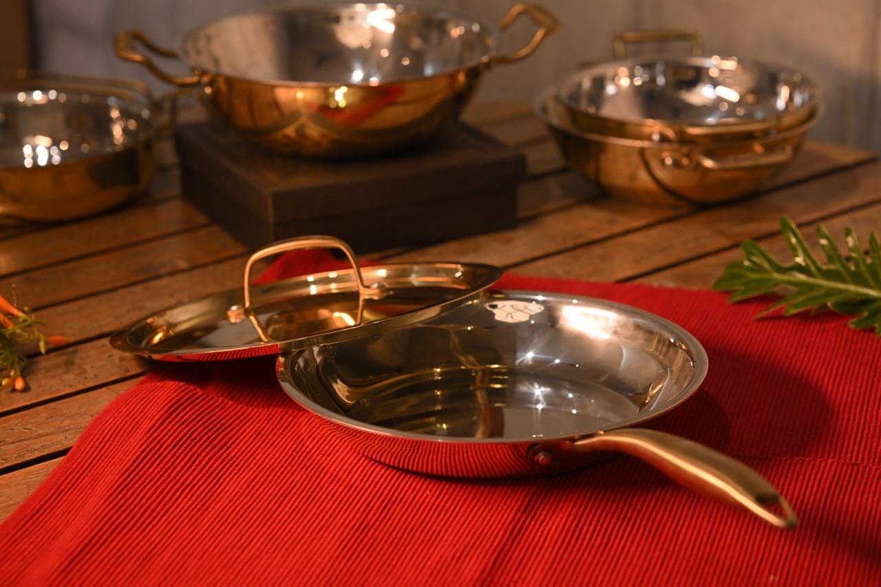 Artisan Brass Series Skillet / Fry Pan