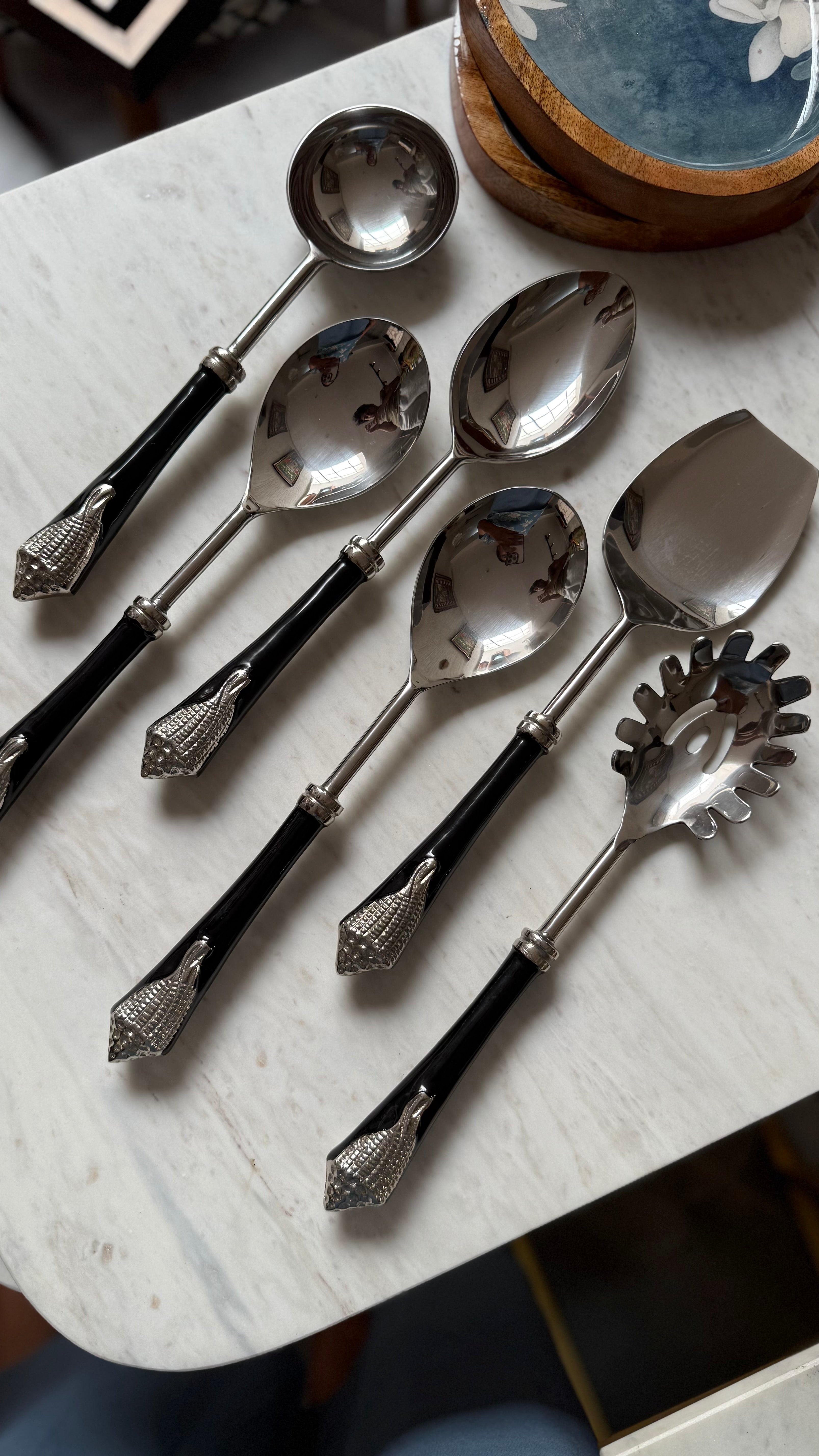 Mother of pearl cutlery