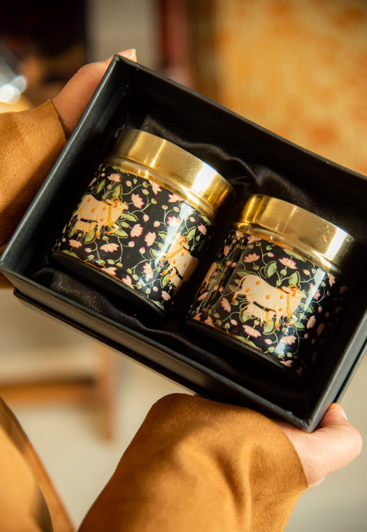 Handcrafted Jar Candle Set – Set of 2