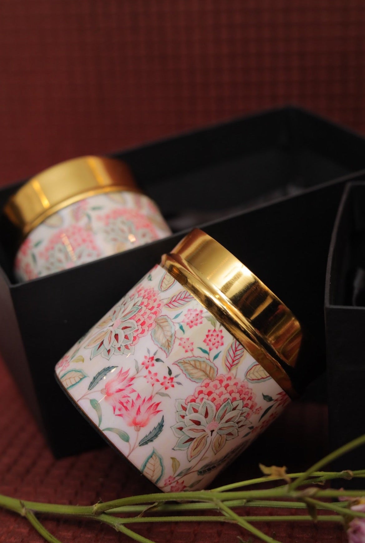 Handcrafted Jar Candle Set – Set of 2