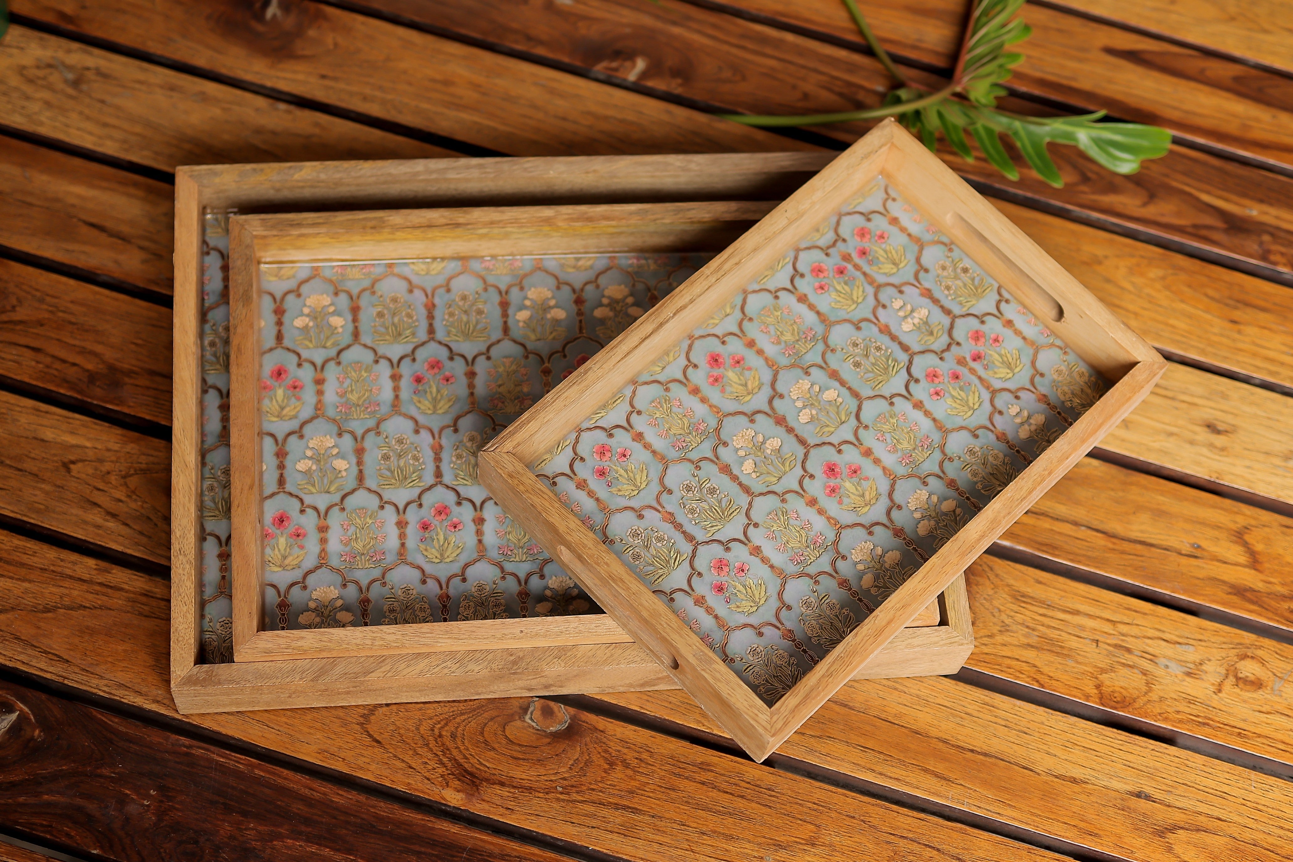 3pc printed trays