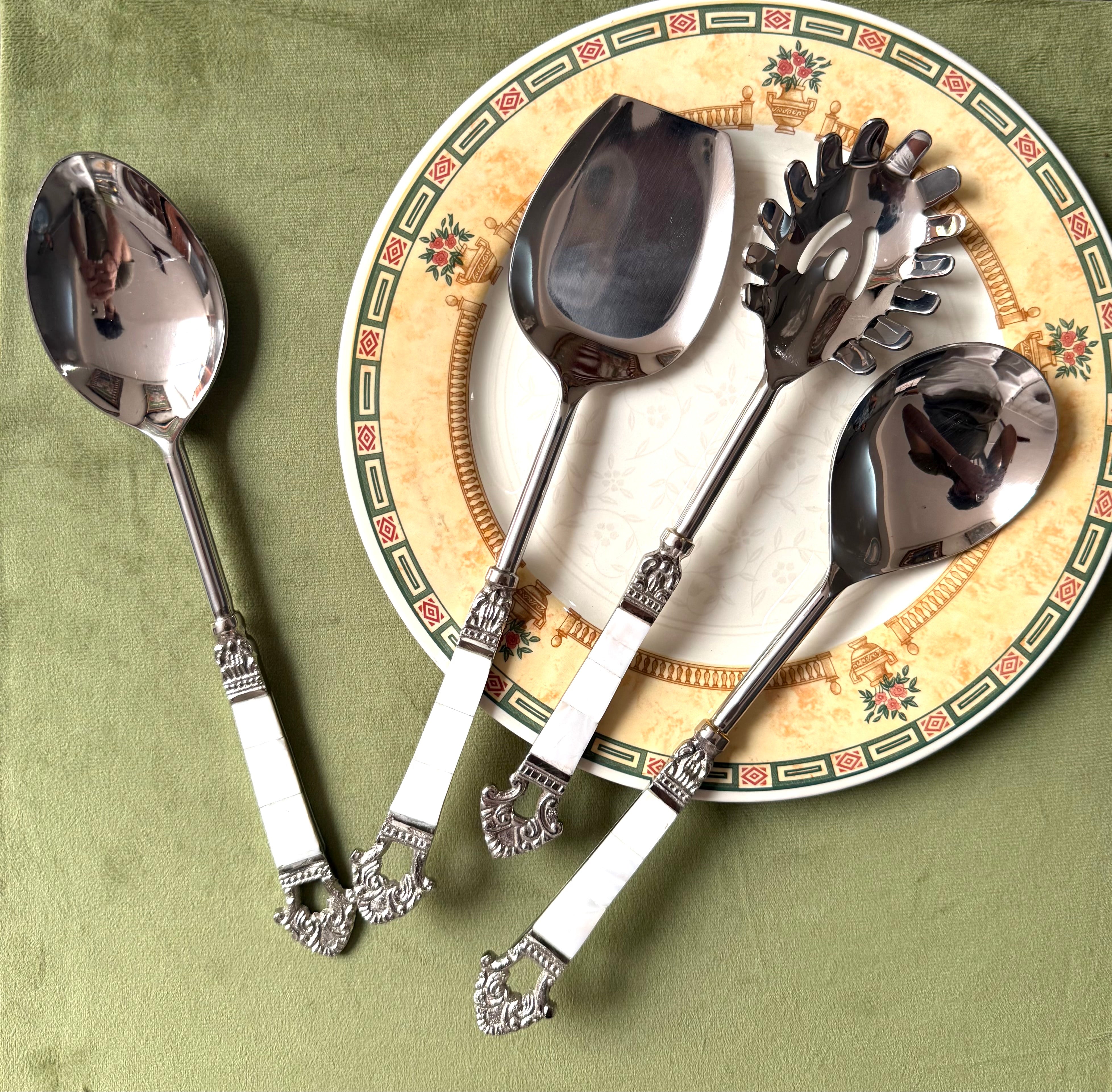 Mother of pearl cutlery