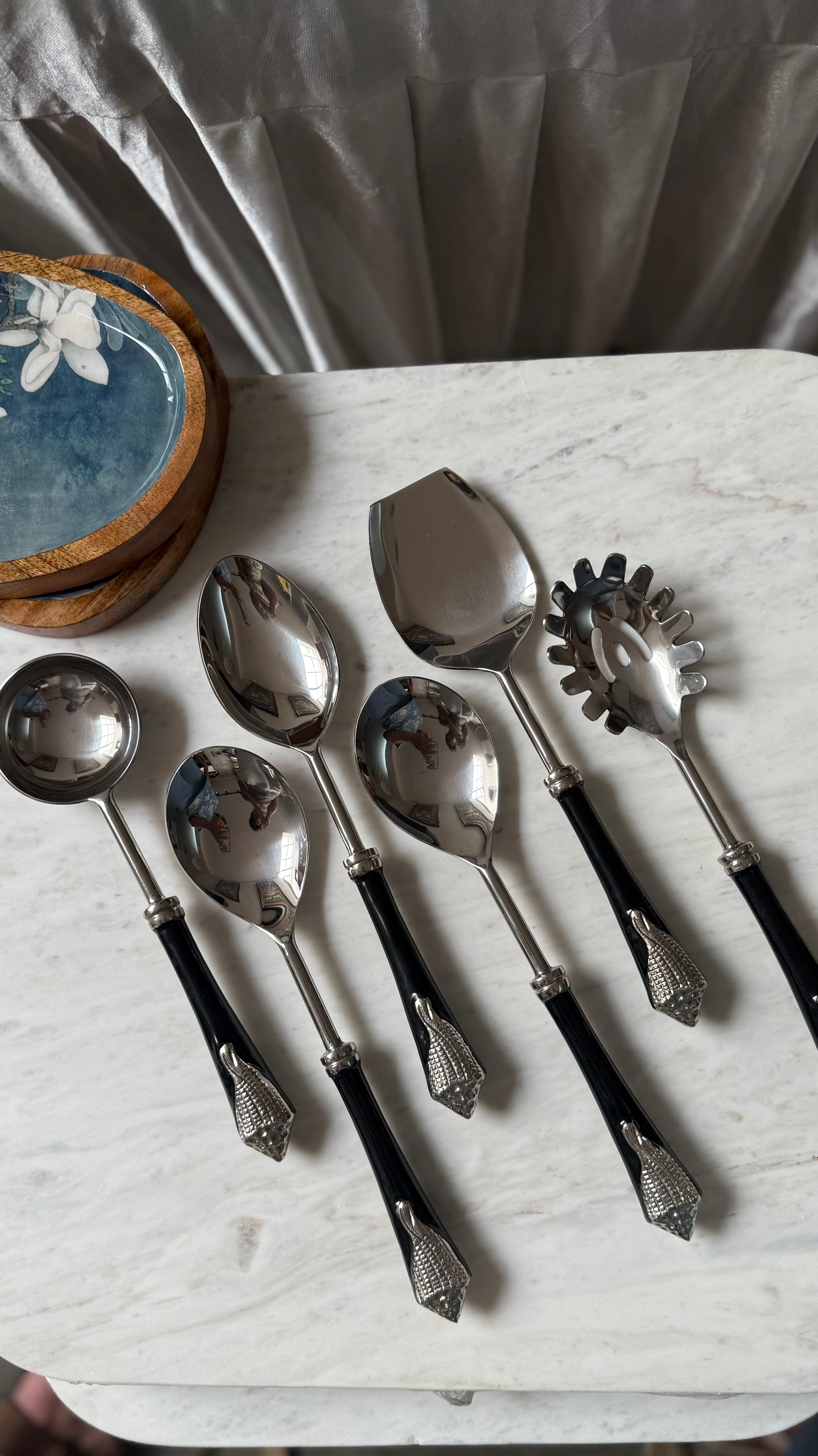 Mother of pearl cutlery
