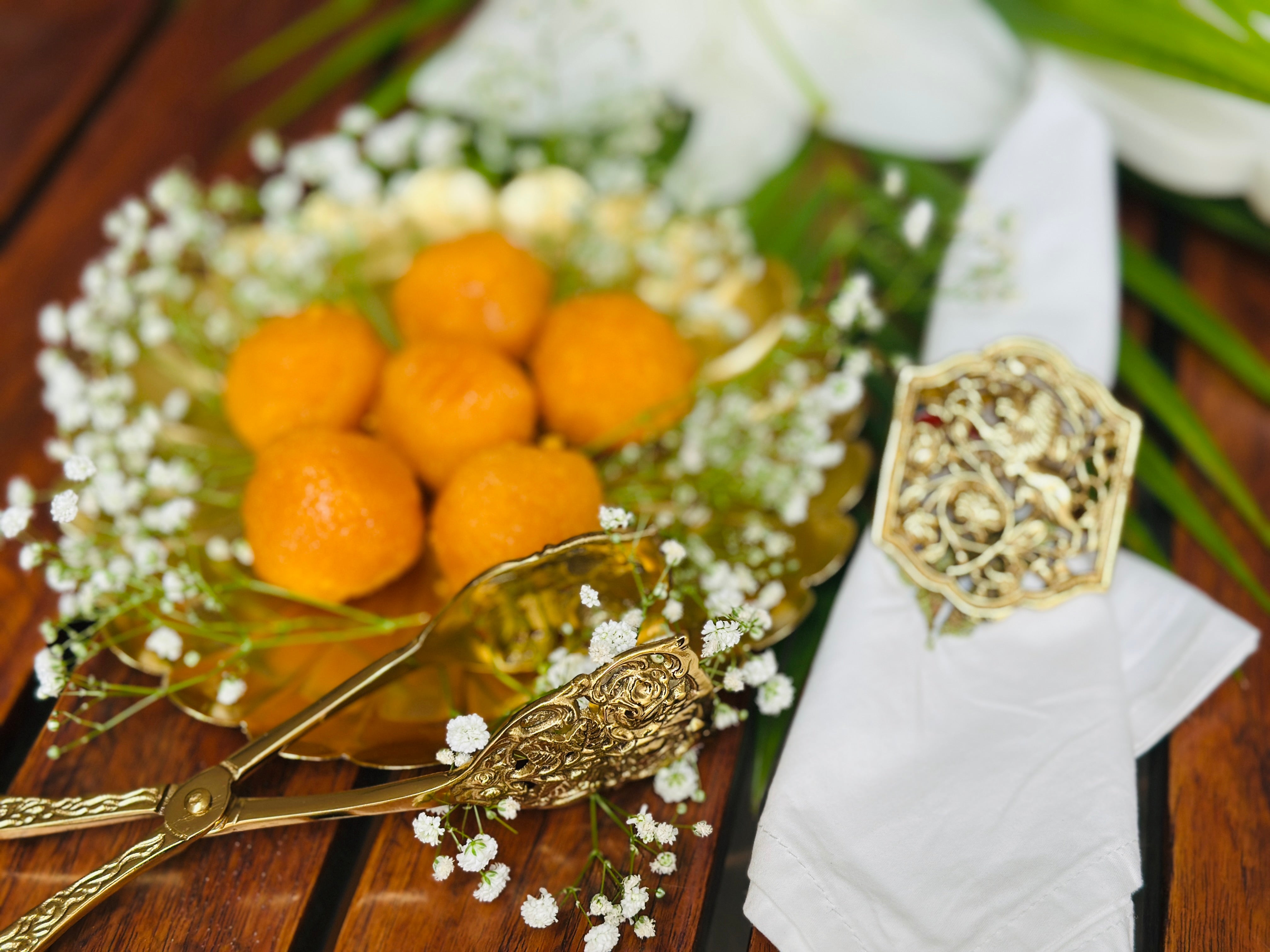 Pichwai Rakhi Puja Thali Hamper - Image 15