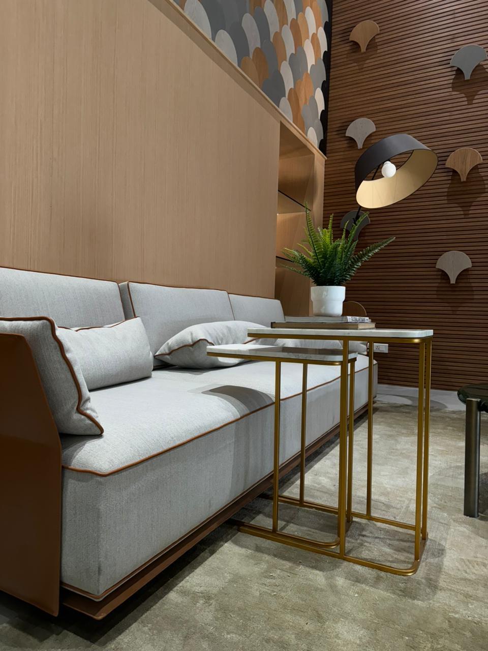 2-Piece C-Shaped Nesting Table Set