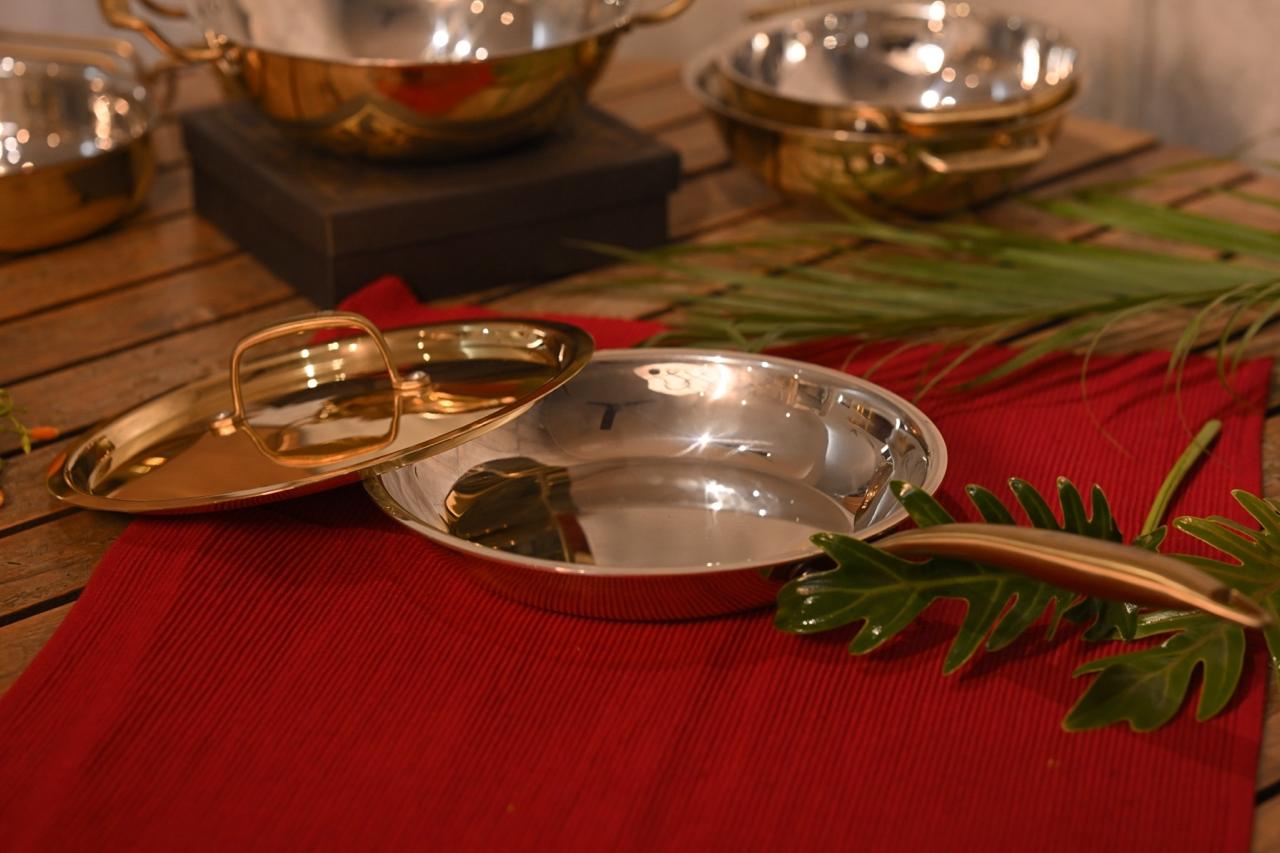 Artisan Brass Series Skillet / Fry Pan